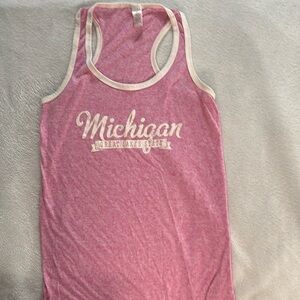 Women’s Razorback Michigan tank top
